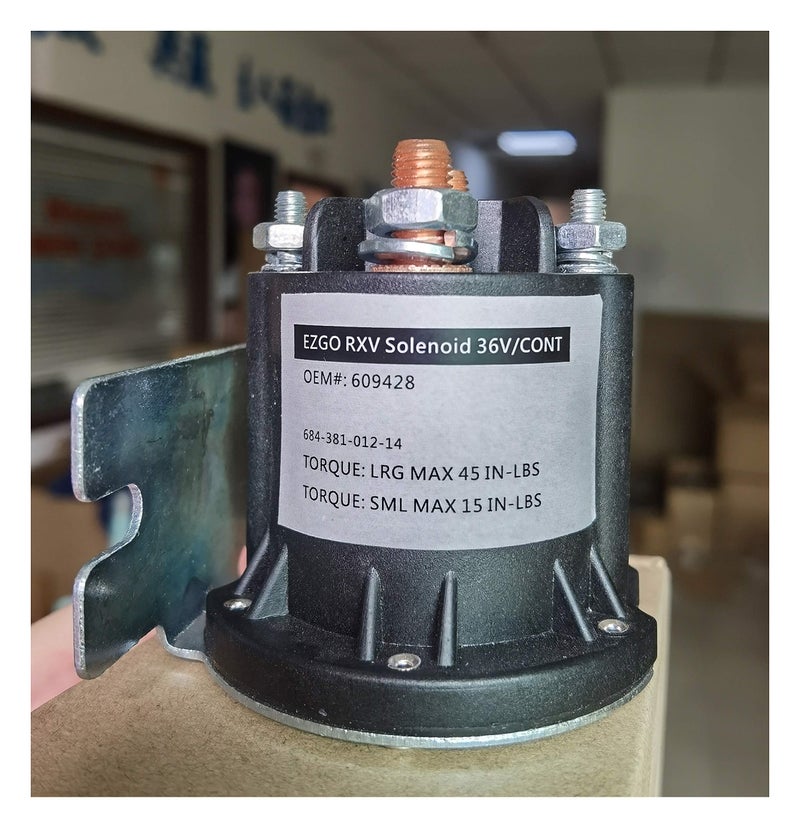 Dr.Acces 36 Volt Heavy Duty Solenoid Assembly for EZGO RXV Golf cart #609428,606971,7678 - Image 5